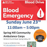 Spring Valley Emergency Blood Drive - NY Mets Shirt to donors!