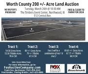 200 Acre Worth County Land Auction