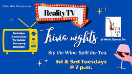 Reality TV Trivia Nights at Uva