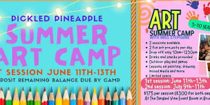 Summer Art Camp by Pickled Pineapple