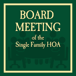 HOA Board of Directors Meeting  — Bell Creek HOA