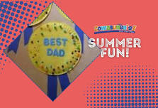 Craft & Play - Father's Day Paper Plate Medals