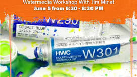 Holbein Art Materials • Legion Paper • General Pencil  Watermedia Workshop with Jim Minet