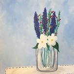 TWO for TUEsday - Table Bouquet Canvas Paint & Sip Class