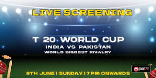 India Vs Pakistan T20 World Cup Live Screening | Twilight Pool Lounge Bar