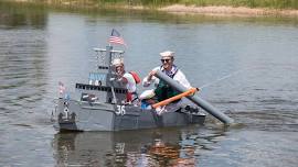 Cardboard Regatta at the Moffat County Hot Air Balloon Festival