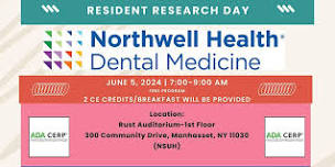 Northwell Health Dental Medicine-Research Day