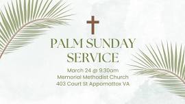 Palm Sunday Service