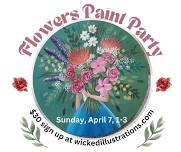 Flowers Paint Party