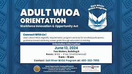 Adult WIOA Orientation