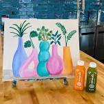 Paint and Sip at Smash Juice Bar!