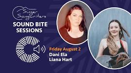 Taranaki Singer Songwriters Sound Bite Sessions - Friday August 2