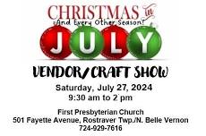 Christmas in July Vendor/Craft Show