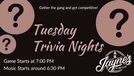 Tuesday Trivia