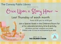 Once Upon A Story Hour Storytime