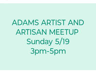 May Artist and Artisan Meetup