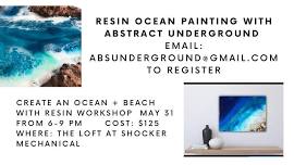 Resin Ocean Painting