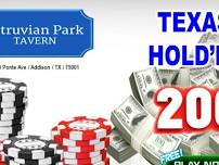 Thursday Free Texas Hold'em: $200 Cash Prize