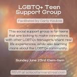 LGBTQ+ Teen Support Group