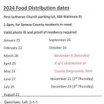 Food Distribution at Fairgrounds