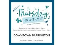 Barrington Farmers Market & Thursday Night Out (formerly Cruise Night)