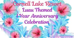 Luau Themed 1 Year Anniversary Celebration