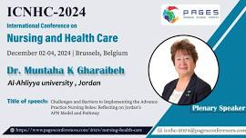 International Conference on Nursing and HealthCare 2024