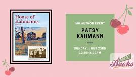 MN Author Event: Patsy Kahmann