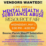 Vendor Registration - Mental Health and Substance Abuse Resource Fair 2024