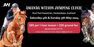 Amanda Wilson Auckland SJ Clinic - 4-5 May 2024