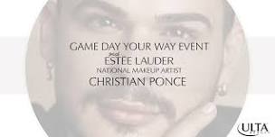 GAME DAY EVENT with Estee Lauder National Makeup Artist Christian Ponce