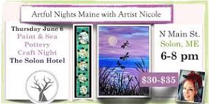 Paint & Sea Pottery Turtle Craft Night at The Solon Hotel