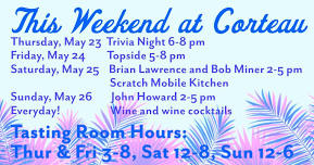 This Weekend at Corteau