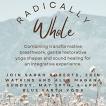 Radically Whole at Blue Earth Yoga