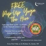 Free Pop-up Yoga at The Hive