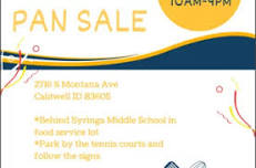 Caldwell School District Pan Sales Event