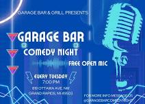 Garage Bar Comedy Night