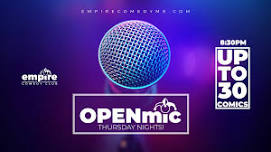 OPENmic at Empire Comedy Club