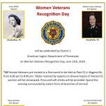 Women Veterans Recognition Day