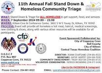 11th Annual Fall Stand Down & Community Triage