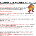 Father's Day Activities