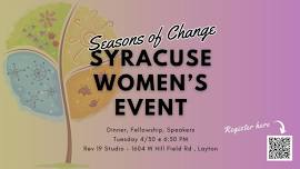 Seasons of Change - Syracuse Women's Event