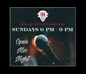 Live at Little Nashville - Open Mic Night