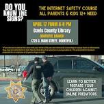 Davis County Sheriff's Office Internet Safety Course