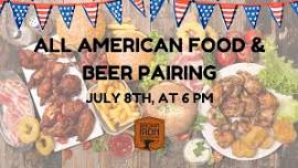 All American Food and Beer Pairing — Brown Iron - 2