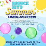 ☀️ Bounce into summer with Playzeum! FREE day☀️