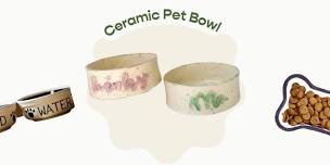 Make Your Own Ceramic Pet Bowl Pottery Class — 8/28 (Charlestown MA)