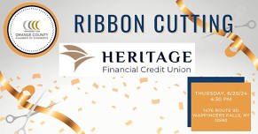 Ribbon Cutting - Heritage Financial Credit Union