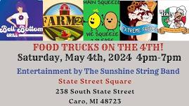 FOOD TRUCKS ON THE 4TH