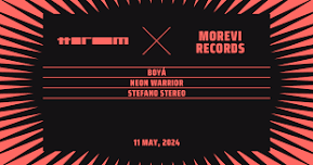 Morevi Records: Boya, Neon Warrior, Stefano Stereo